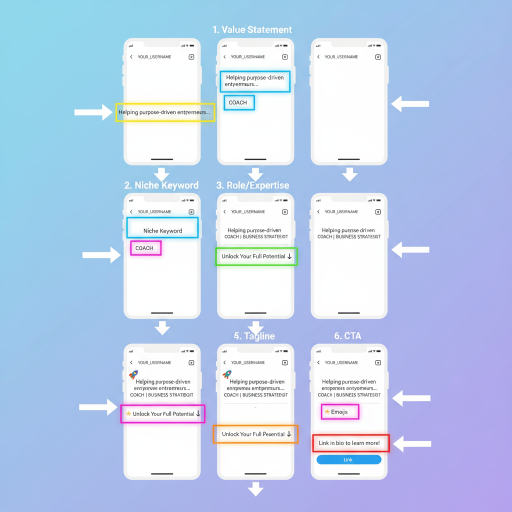 4. Use a Short Personal Tagline or Mission Statement — things to put in your ig bio