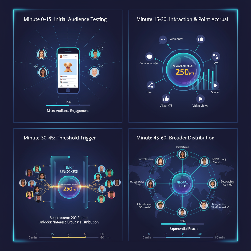 Completion Rate and Replay Rate Power — tiktok algorithm point system