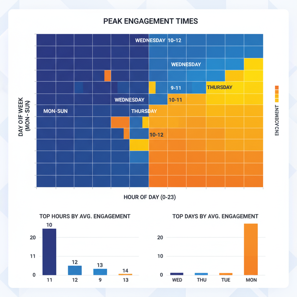 Peak Posting Times for Maximum Engagement — tiktok posting frequency recommendation