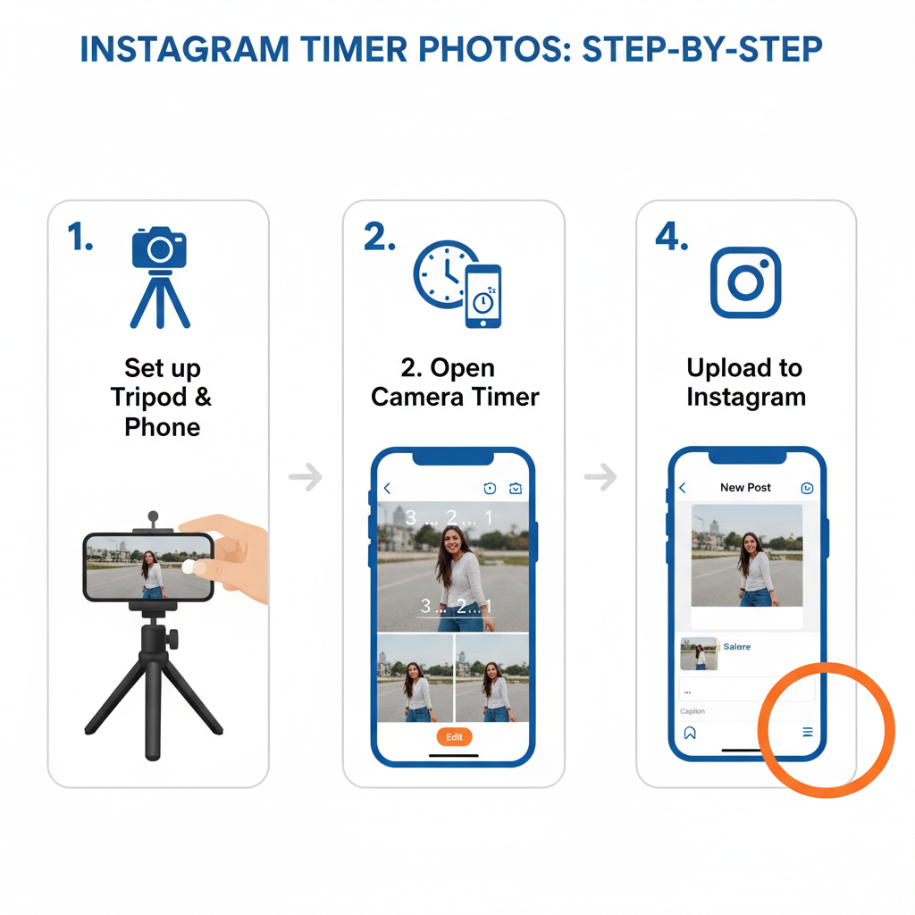 Style Your Background — timer pic instagram guide