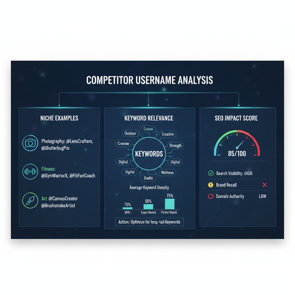 Steps to Analyze Competitors — top instagram username ideas to grow your brand