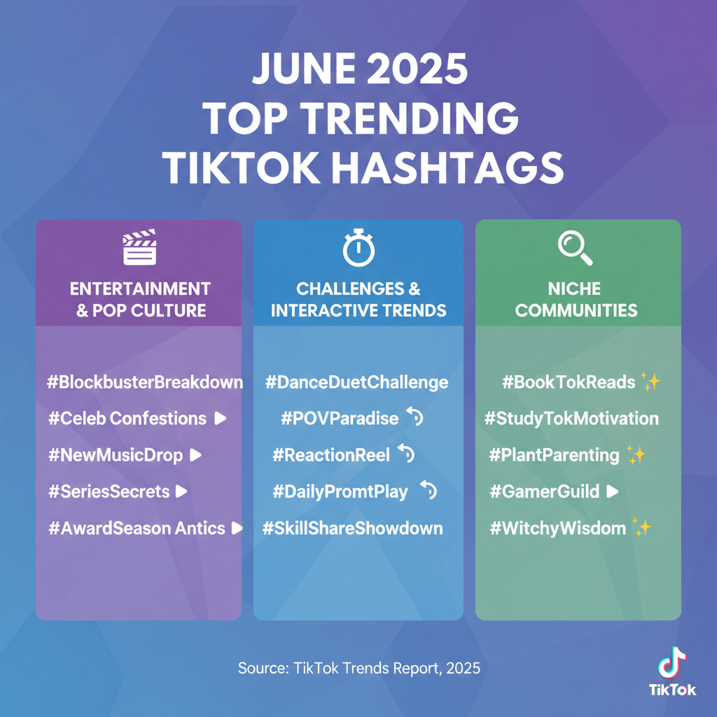 Niche Communities — trending hashtags on tiktok june 2025