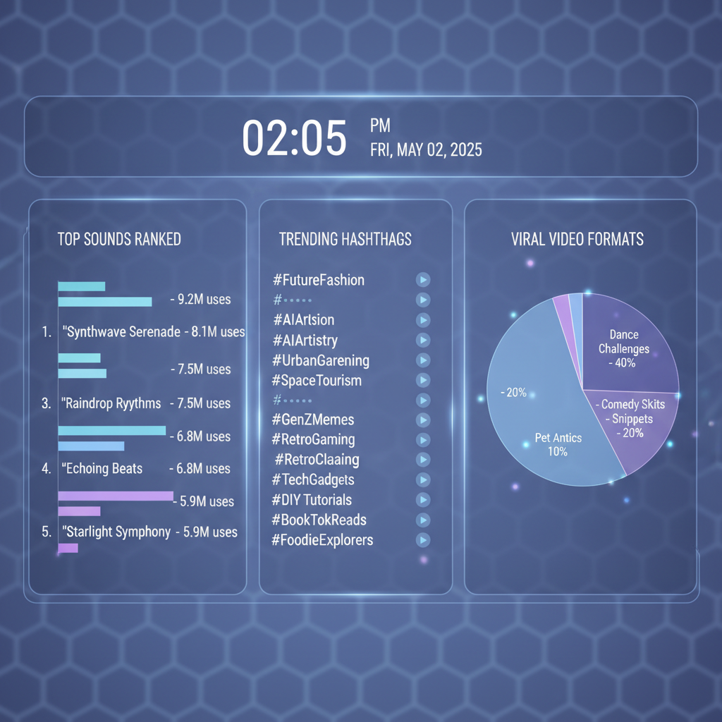 Example Sounds & Usage Ideas — trending tiktok topics may 2 2025