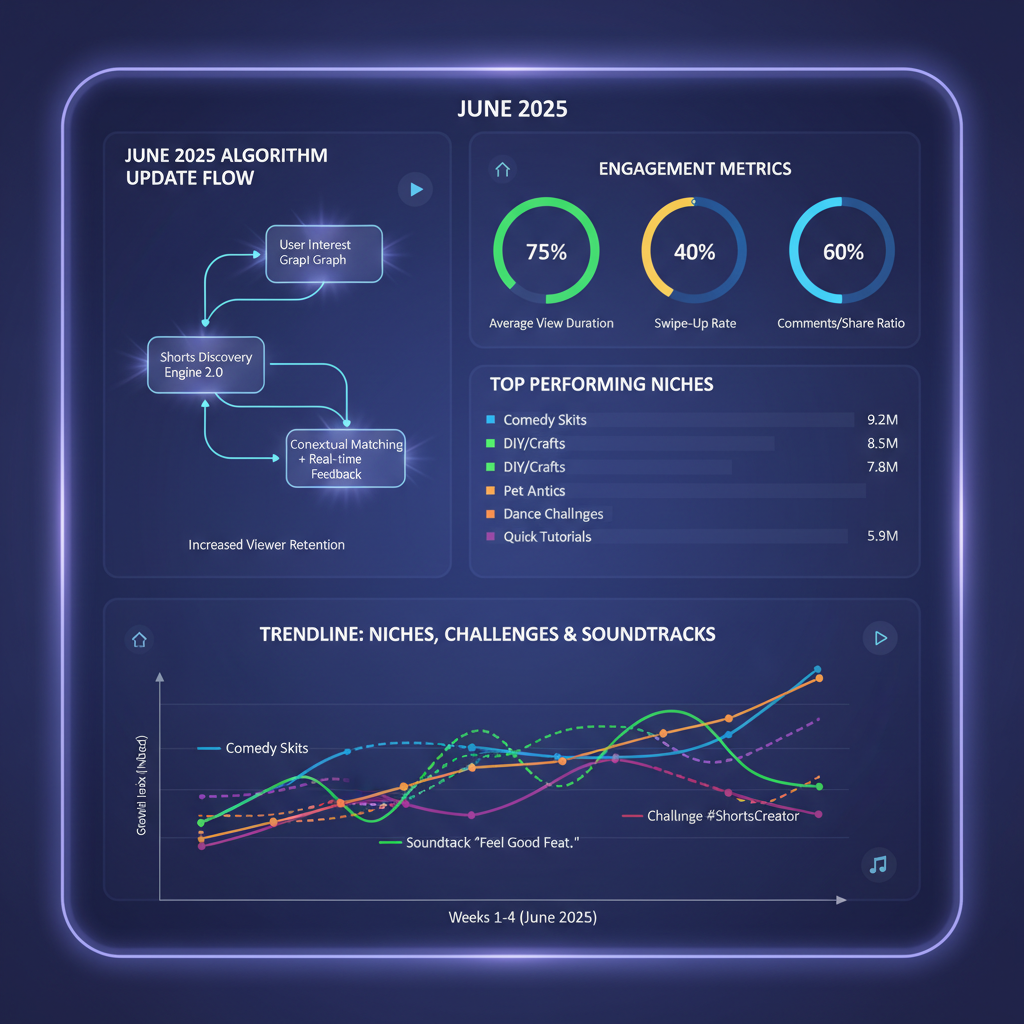 Top Niches and Categories Dominating June 2025 — trending youtube shorts june 2025