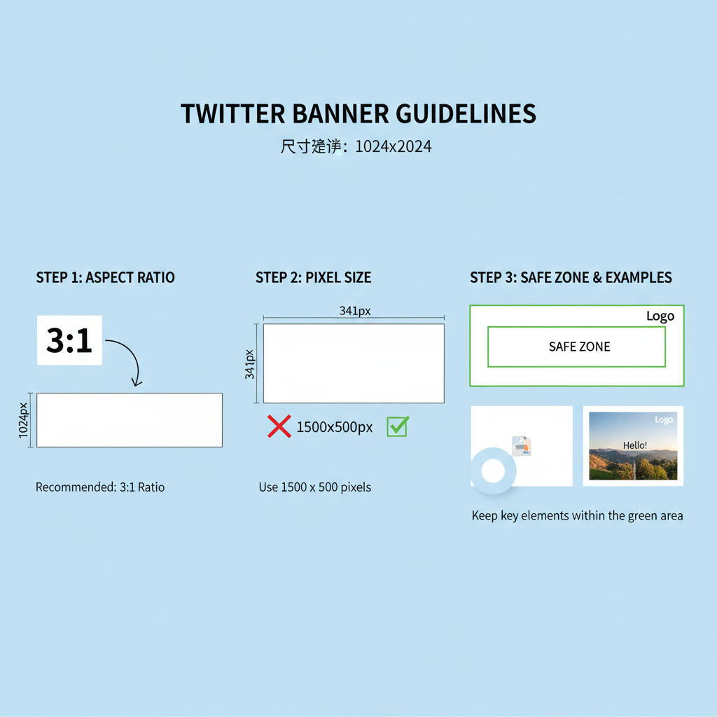 Design Guidelines for Responsive Layouts — twitter banner aspect ratio guide