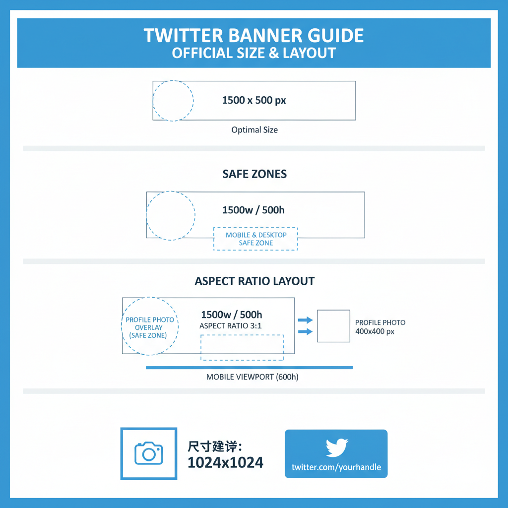 Twitter Banner 尺寸指南与设计优化技巧 — twitter banner size guide