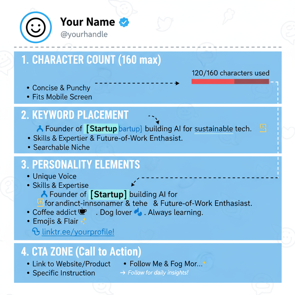 Showcasing Authority and Credibility — twitter bio suggestions