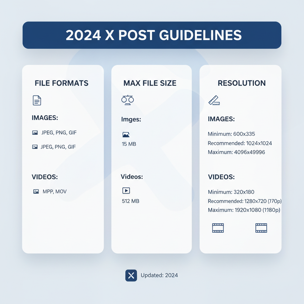 Twitter Image Size Dimensions and Specs Guide 2024 — twitter image size guide