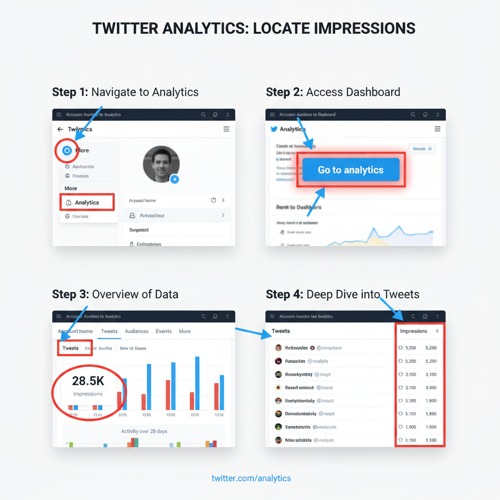 Where to Find Impressions in Twitter Analytics — twitter impressions definition