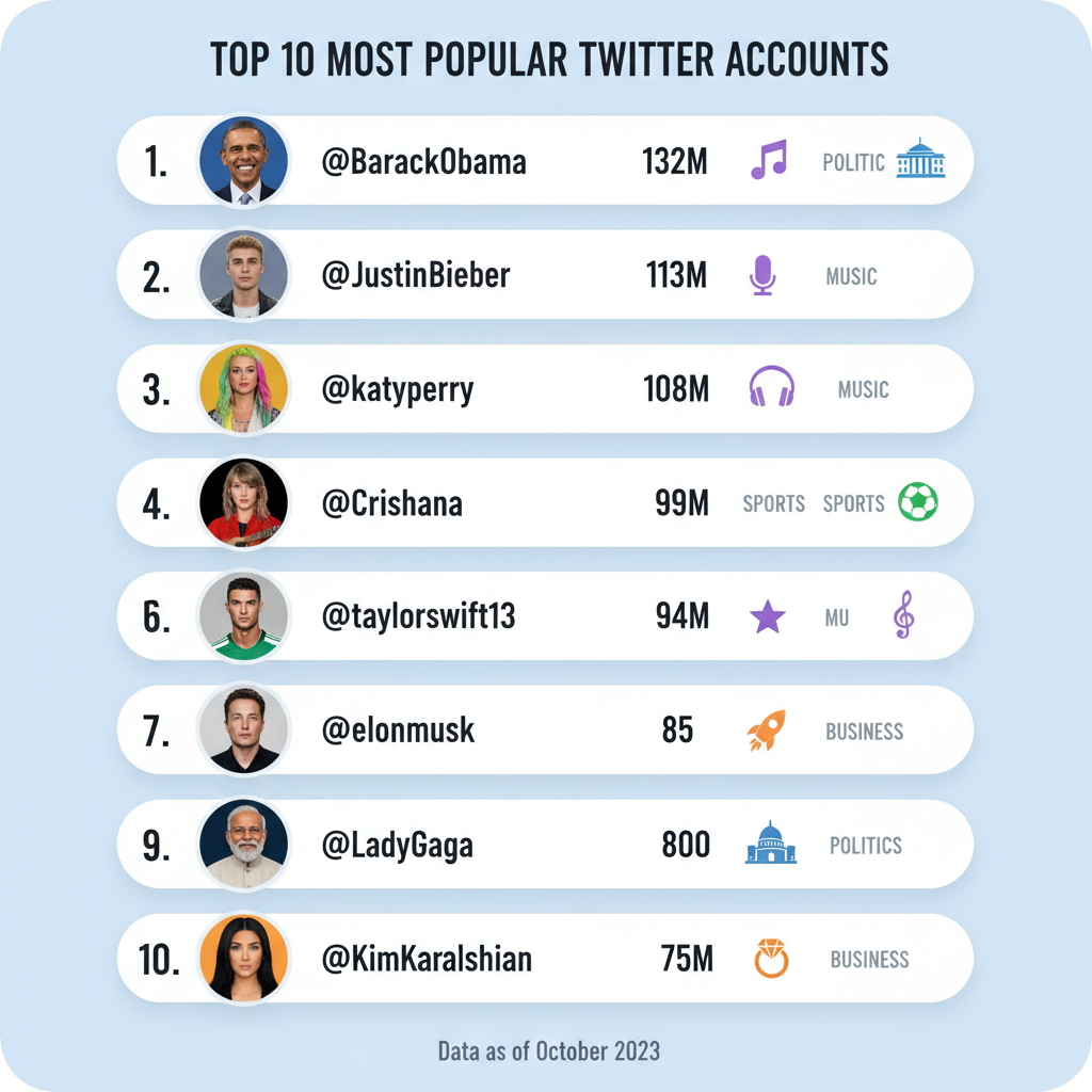 Introduction: Twitter's Influence in the Digital Era — twitter most popular accounts