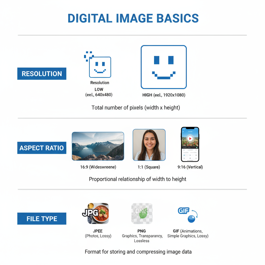 Standard Print Photo Sizes and Use Cases — typical picture size guide