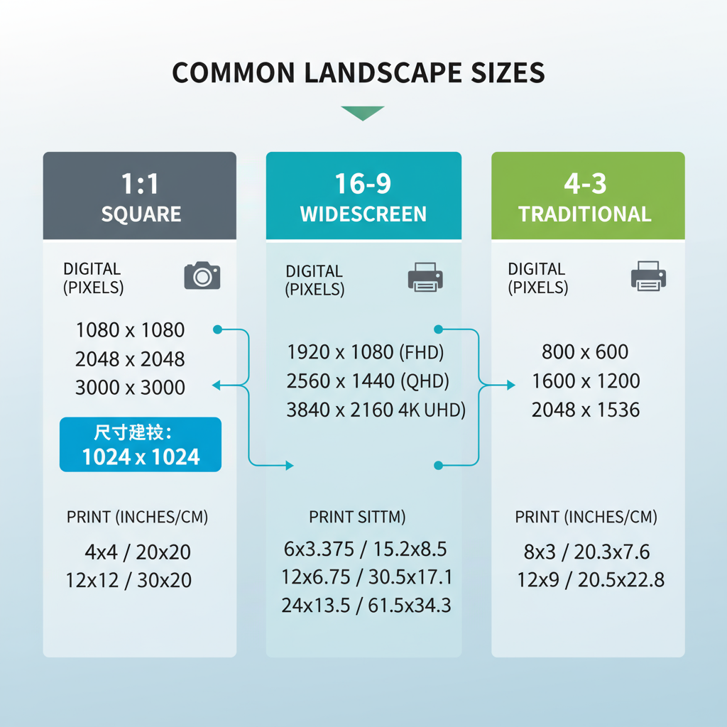 Standard Print Landscape Sizes — ultimate guide to landscape sizes photography printing