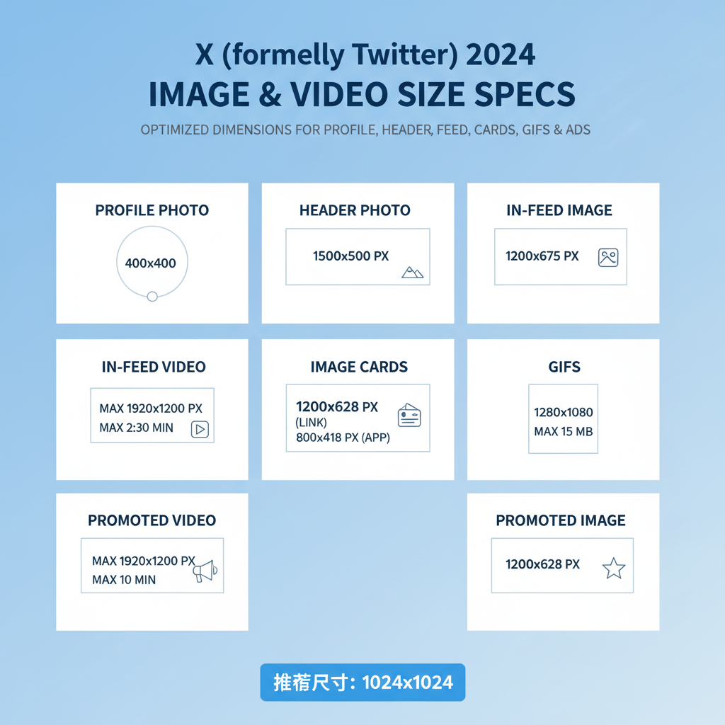 GIF and Video Size Specs — ultimate guide to twitter image and video sizes 2024