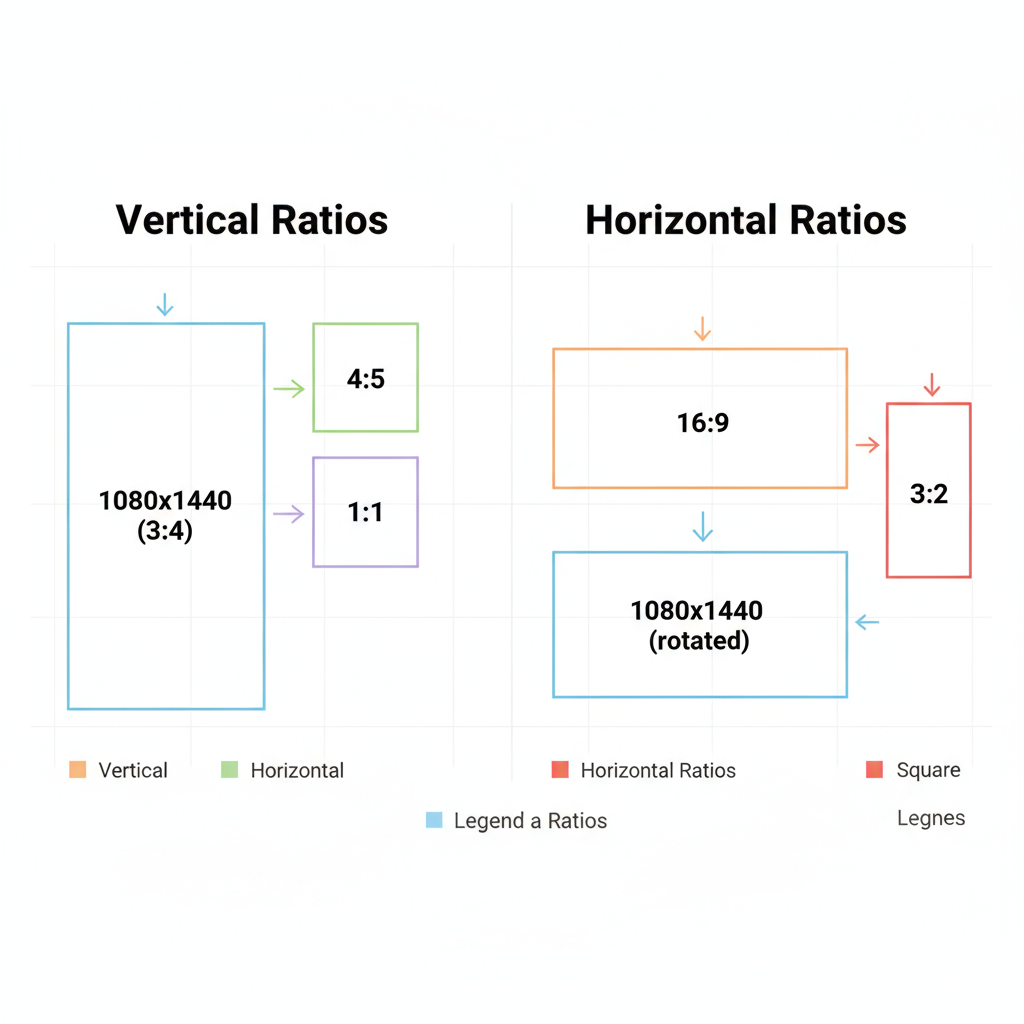 Understanding the 1080x1440 Ratio (3:4 Format) — understanding 1080x1440 ratio for images and videos