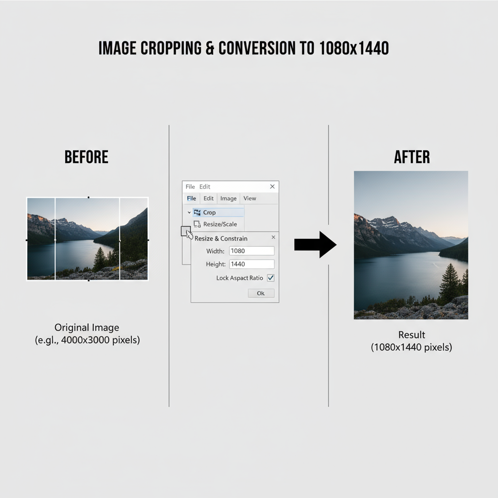Common Uses for 1080x1440 — understanding 1080x1440 ratio for images and videos