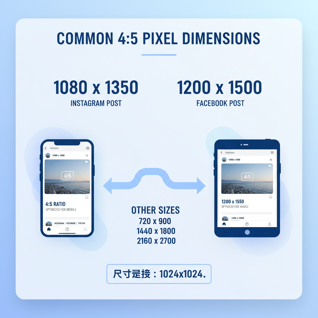 Benefits of 4:5 Versus Square or Portrait Formats — understanding 4 5 aspect ratio size