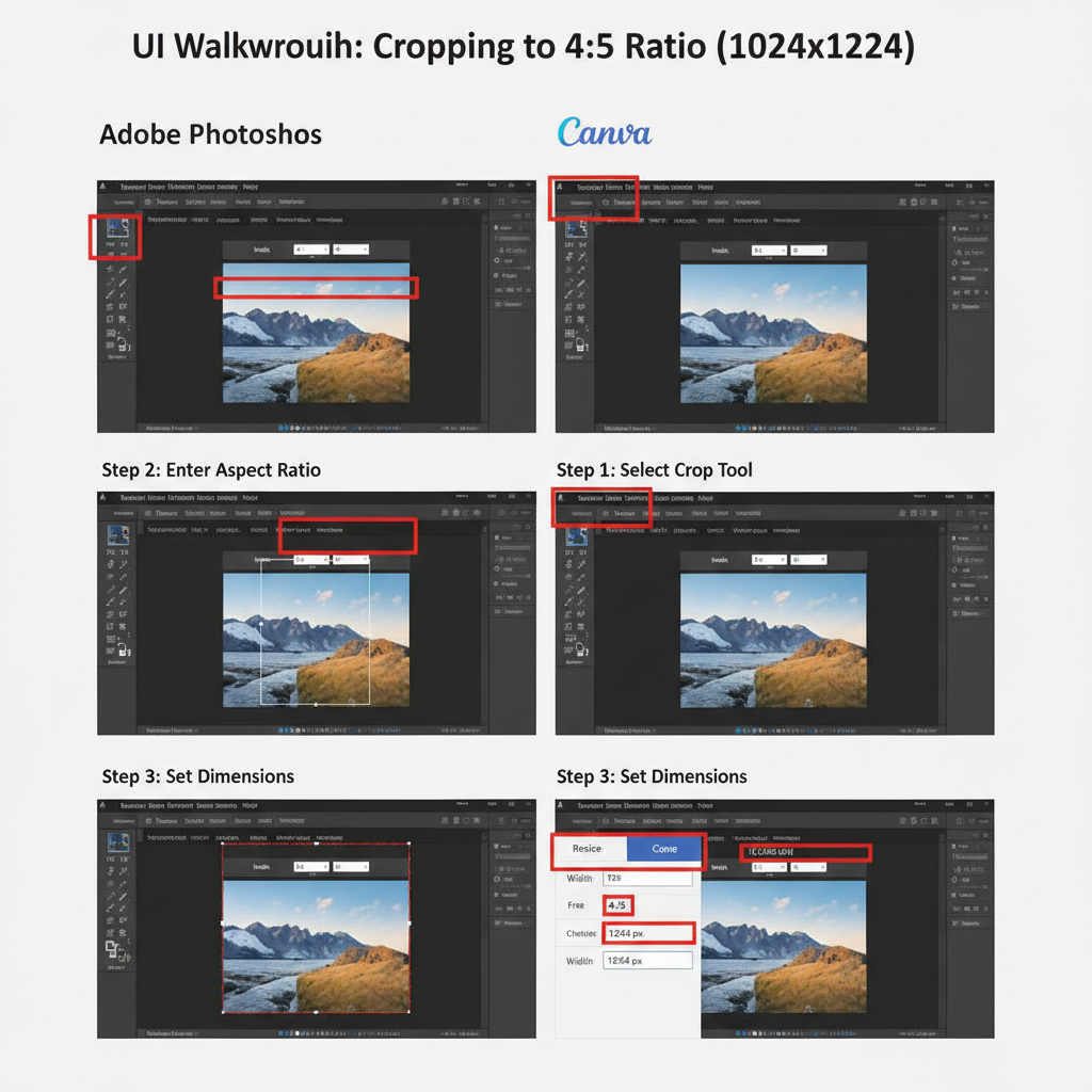 Benefits for Instagram — understanding 4 5 size in px for images and social media