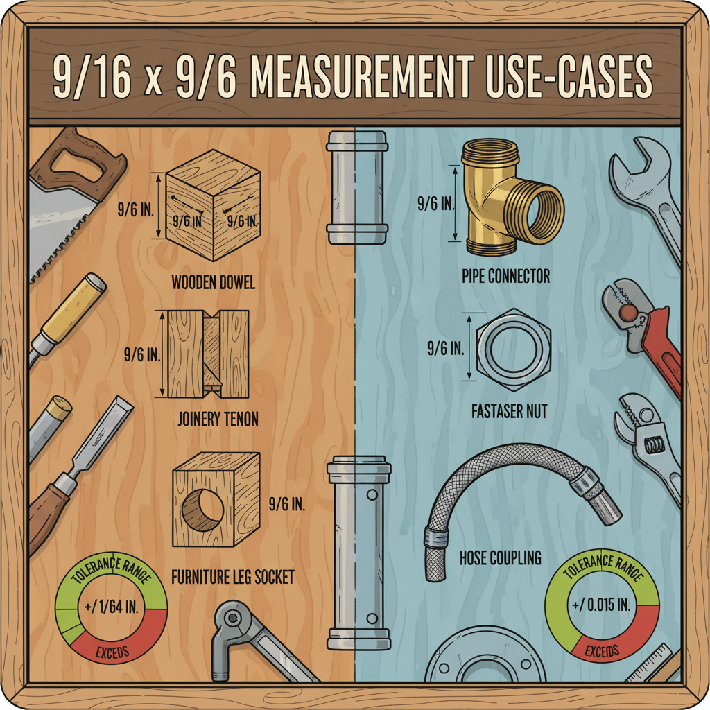Reading 9/16 on a Tape Measure — understanding 9 16 x 9 16 measurements