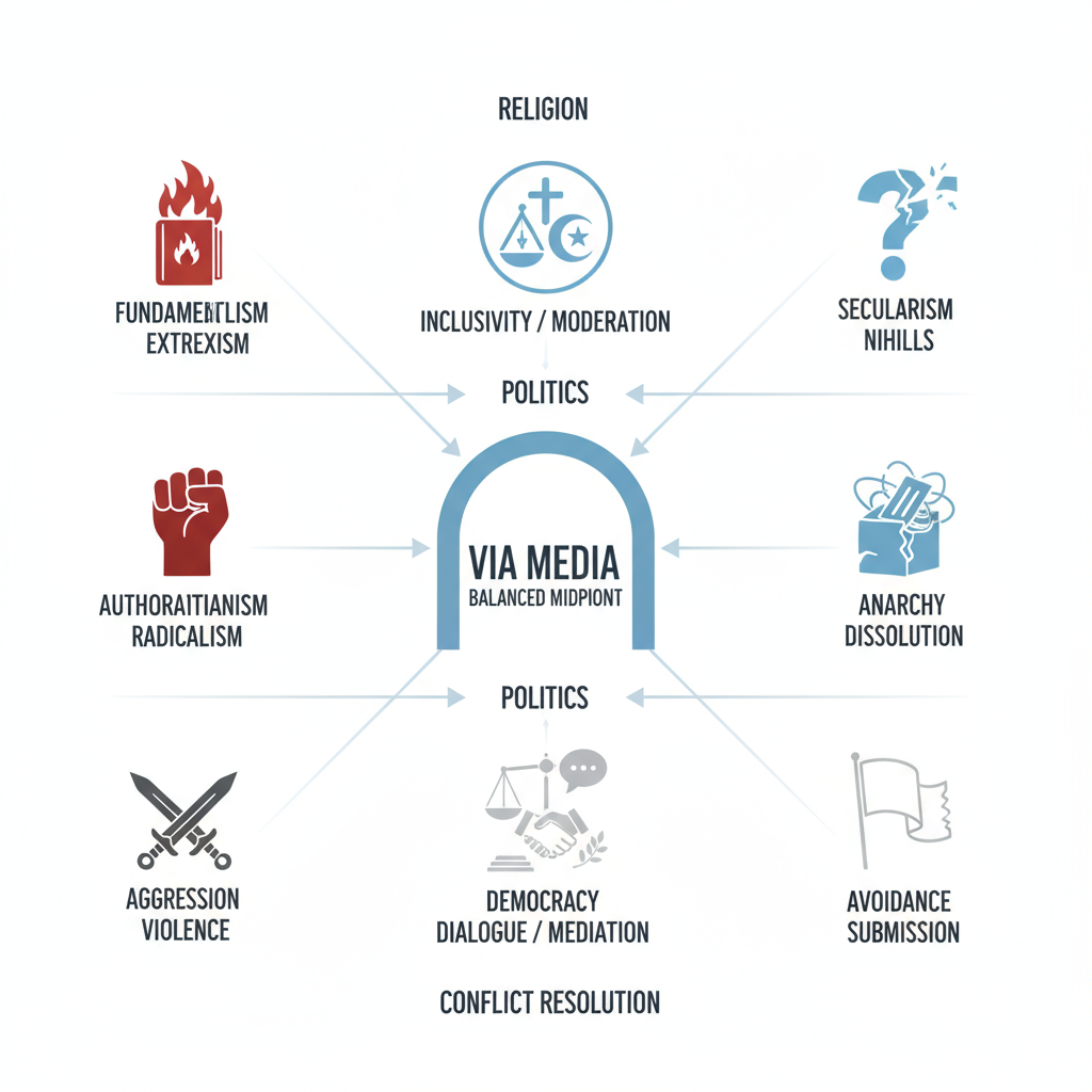 Key Characteristics of Anglican Via Media — via media meaning