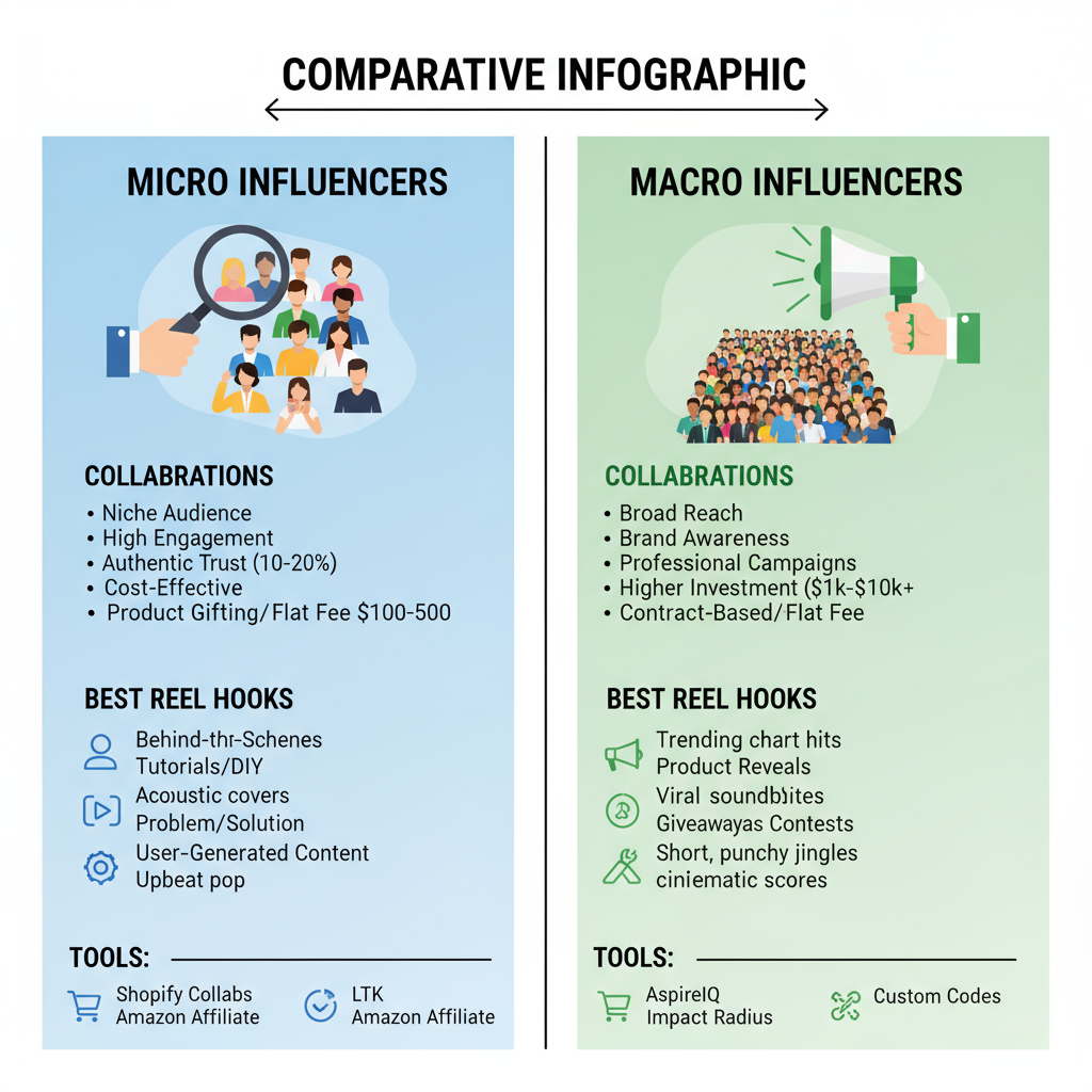 Micro vs. Macro Influencer Collaborations — viral instagram trends june 2025
