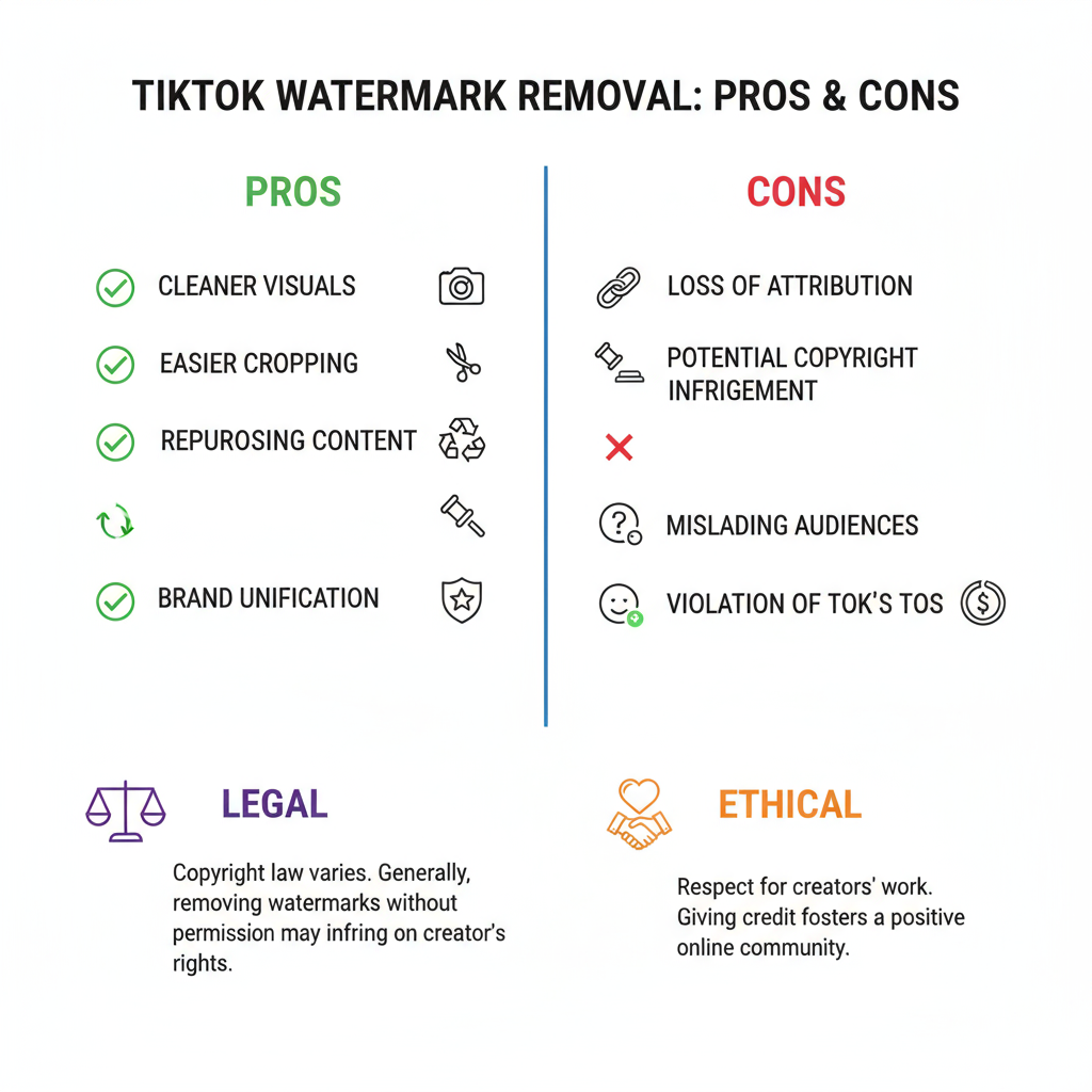 Built-In Ways to Avoid the Watermark When Creating Content — watermark remover tiktok guide