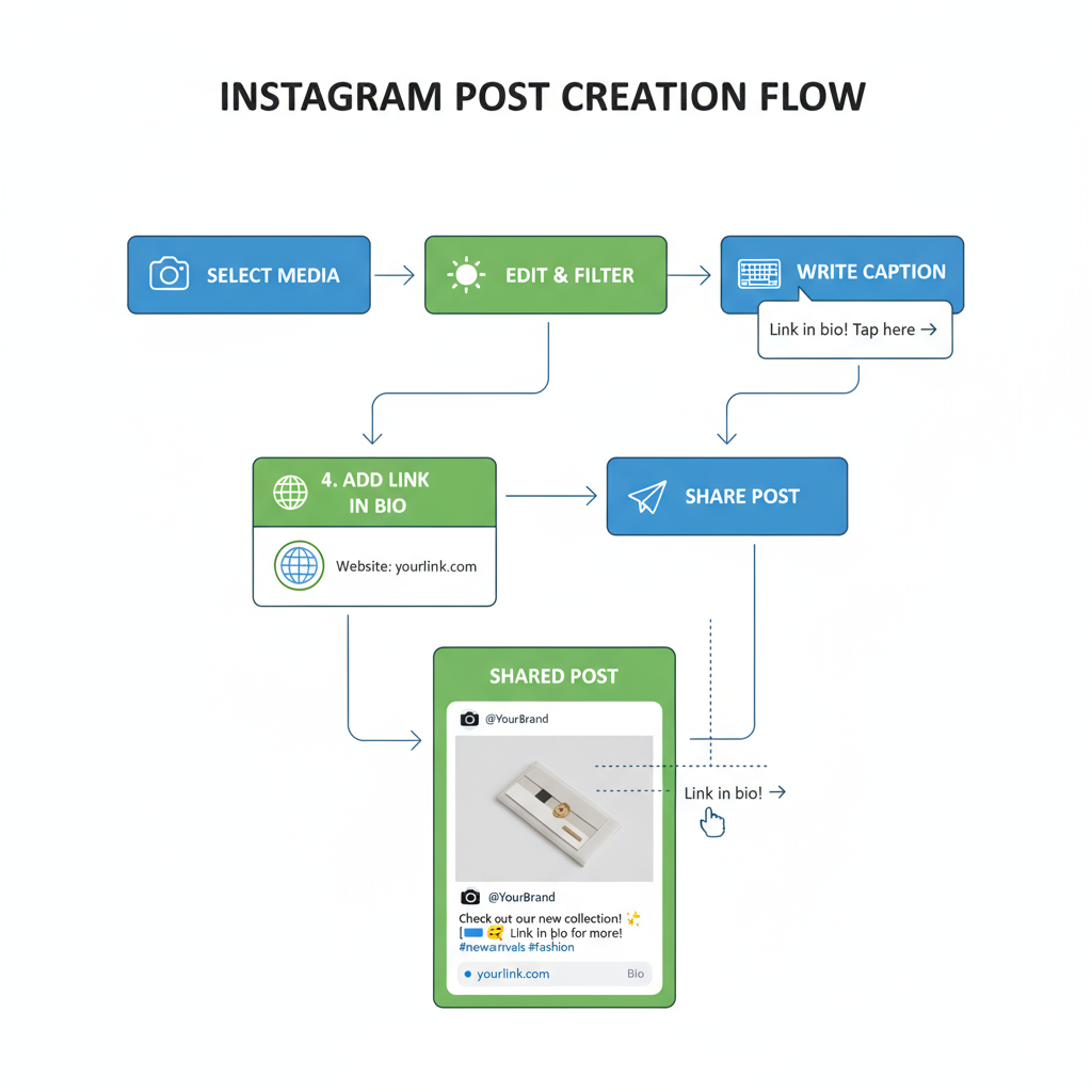 Multi-Link Tools — website link instagram post