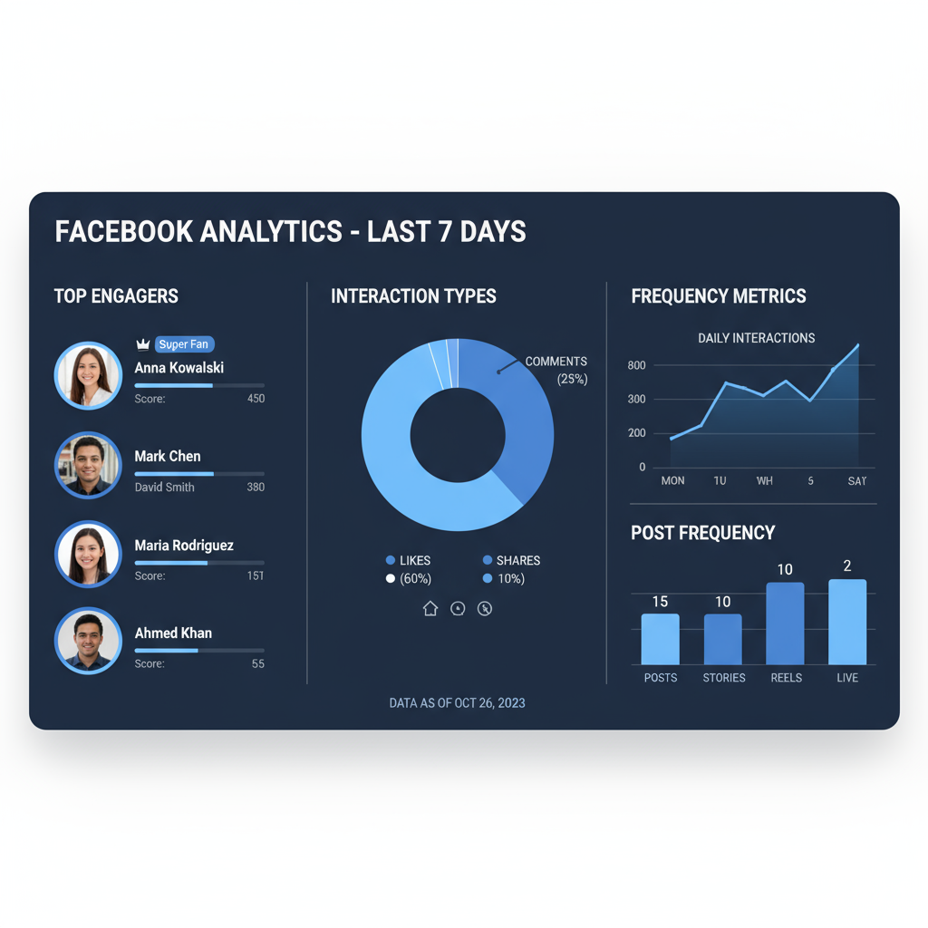 Choose the Right Facebook Tools — weekly engagement list facebook