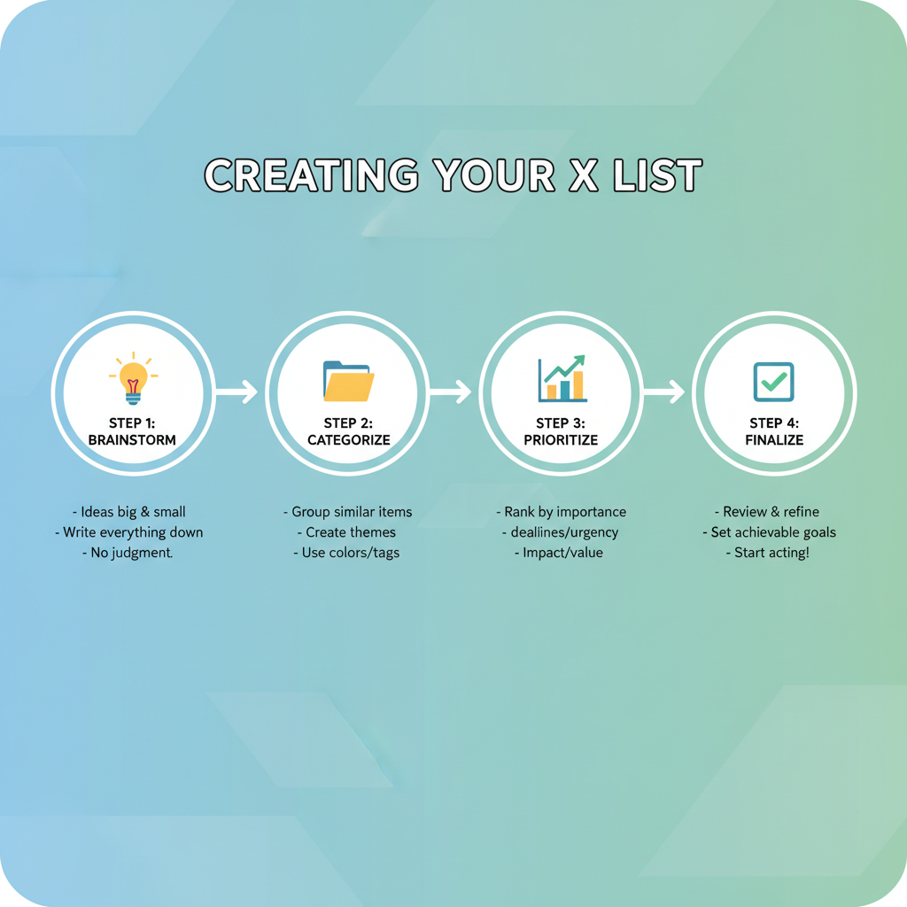 Why an X List is Useful — what an x list is and how to create one effectively