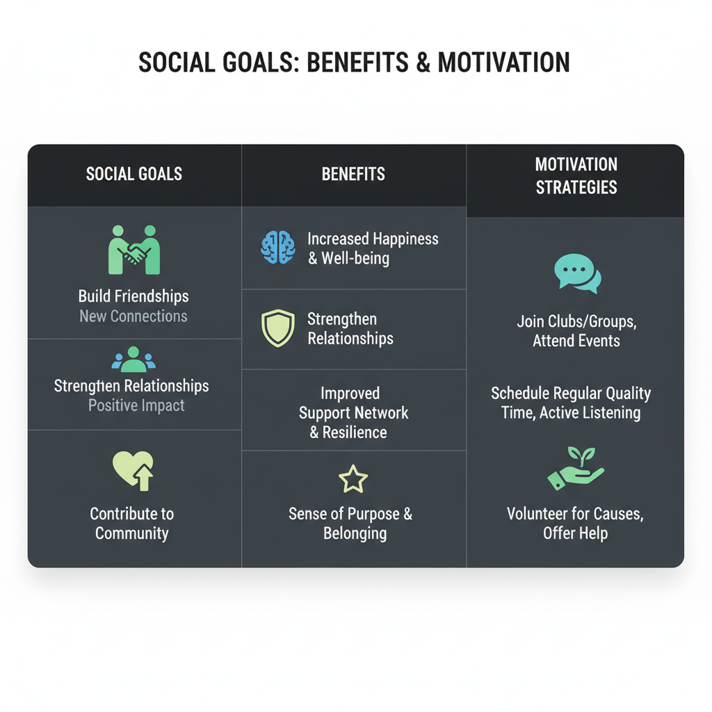 How to Identify Your Own Social Goals — what are some social goals