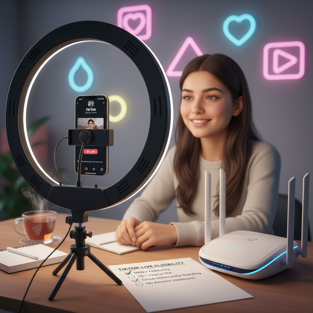 Internet Speed — what do i need to go live on tiktok