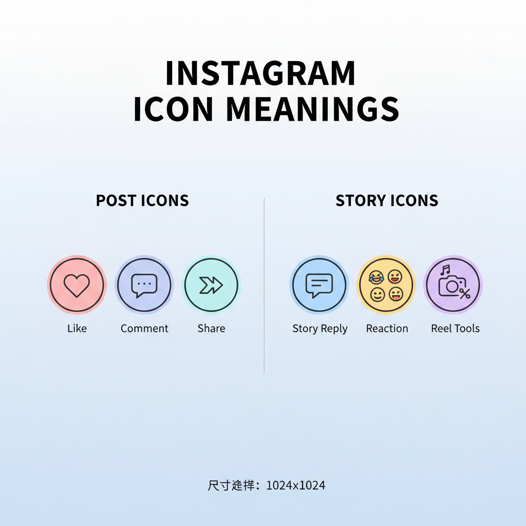 Post Icons and What They Mean — what do icons on instagram mean