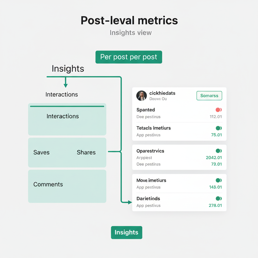 Post-Level Metrics Explained — what do the instagram insights mean