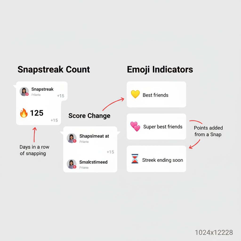 Introduction to Snapchat's Streaks, Emojis, and Number Indicators — what does 11 mean on snapchat