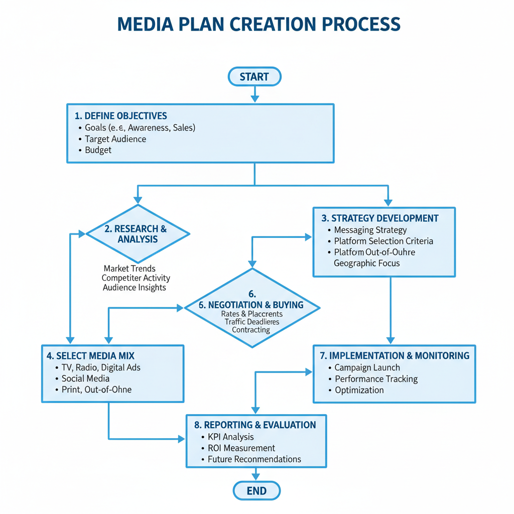 The Research Phase — what does a media plan look like