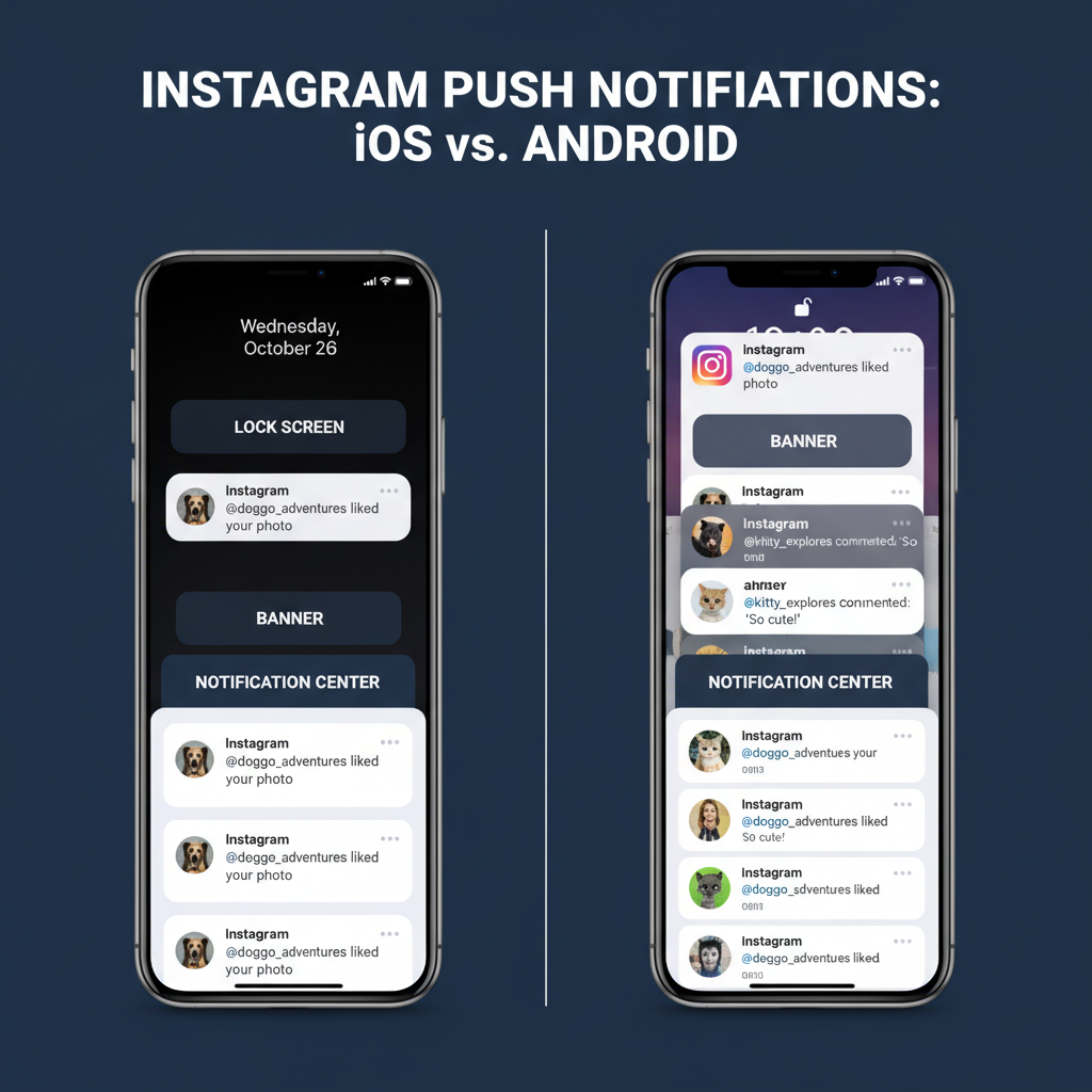 Android Push Notification Style — what does an instagram notification look like