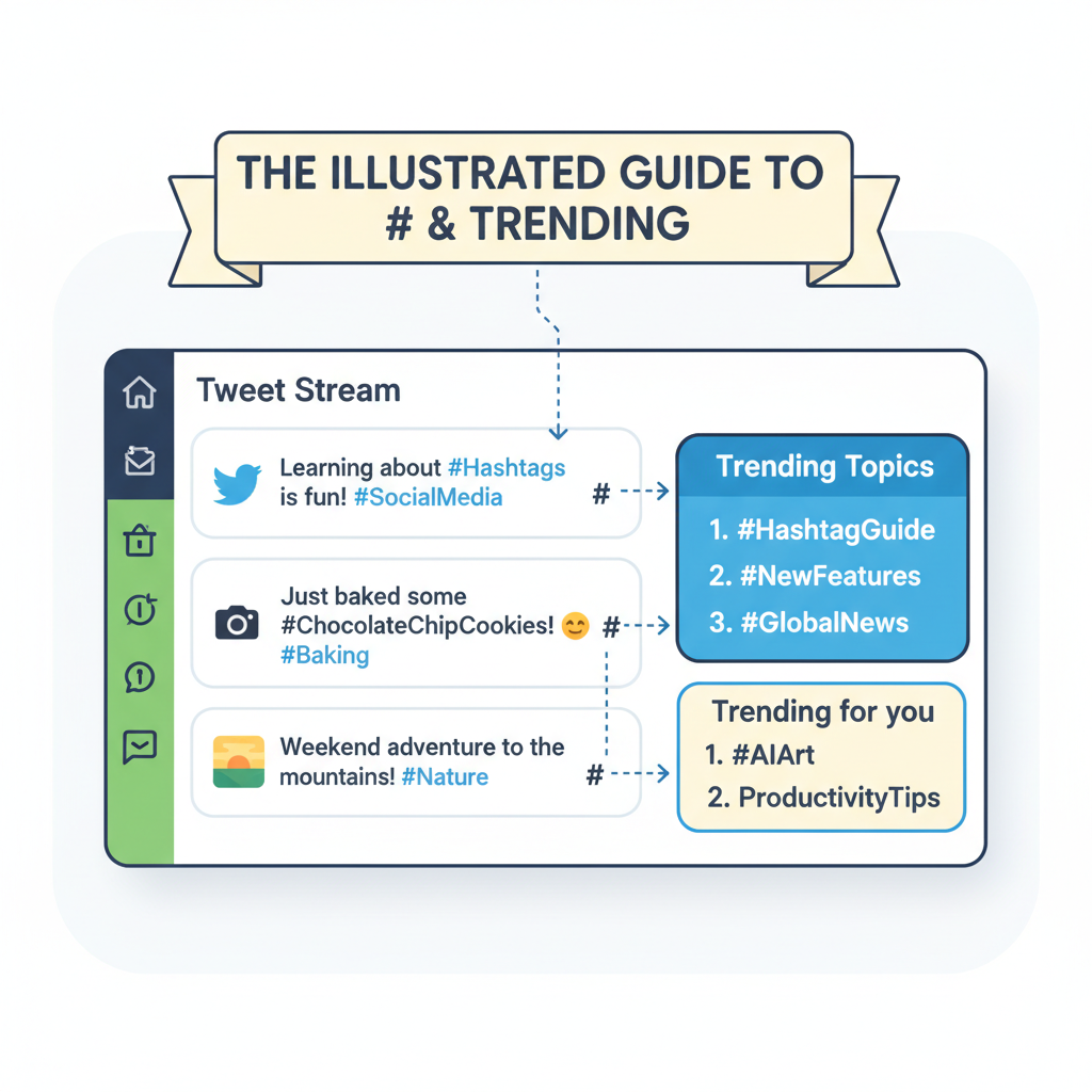Understanding Hashtags and Trending Topics — what does do on twitter