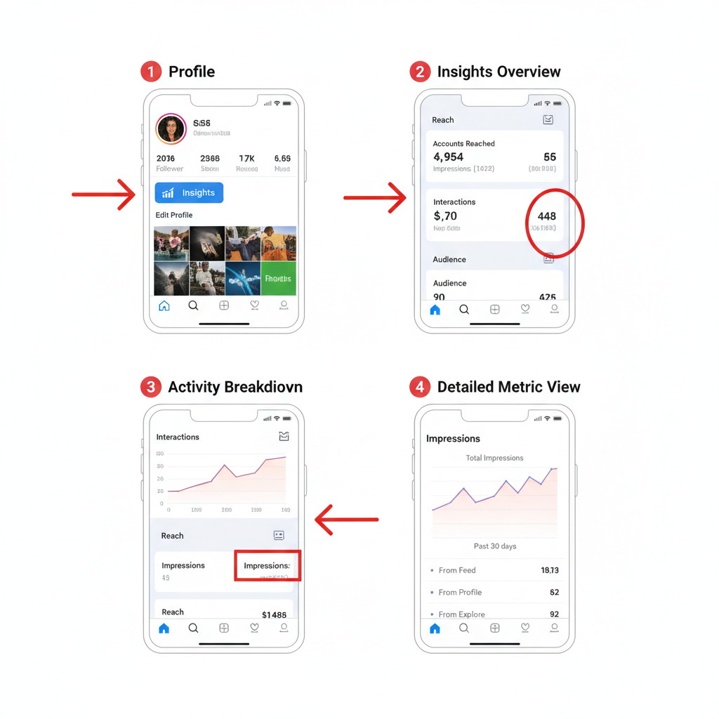 How Instagram Counts Impressions — what does impression on instagram mean