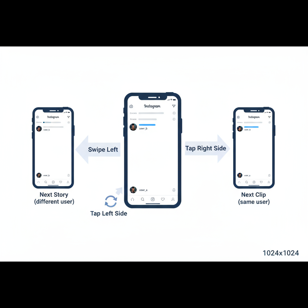 How Story Gestures Work — what does next story mean on instagram story