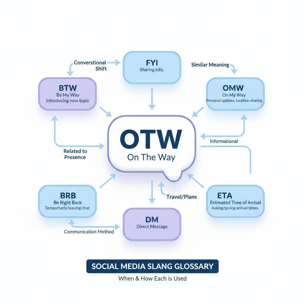 Examples of OTW in Instagram Captions, Stories, and DMs — what does otw mean on instagram