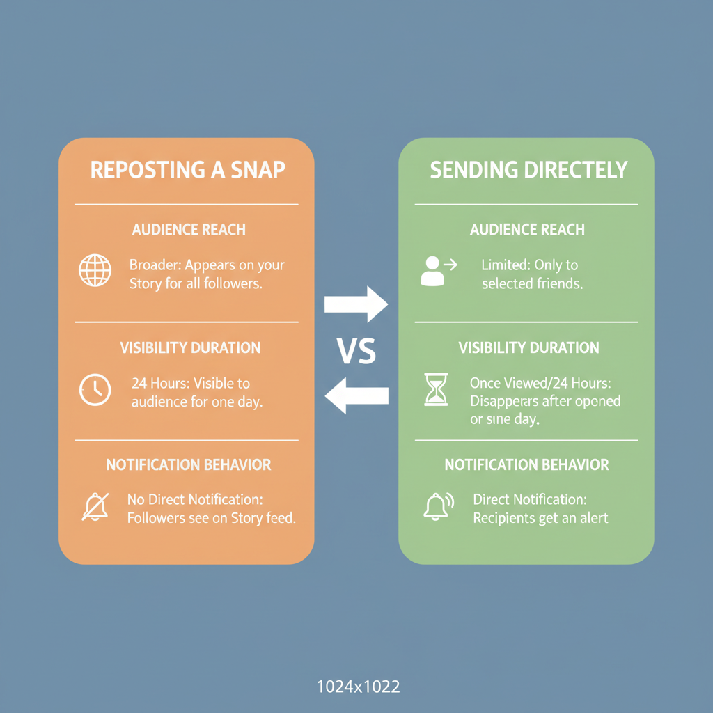 Understanding Reposting on Snapchat — what does reposting a snap do