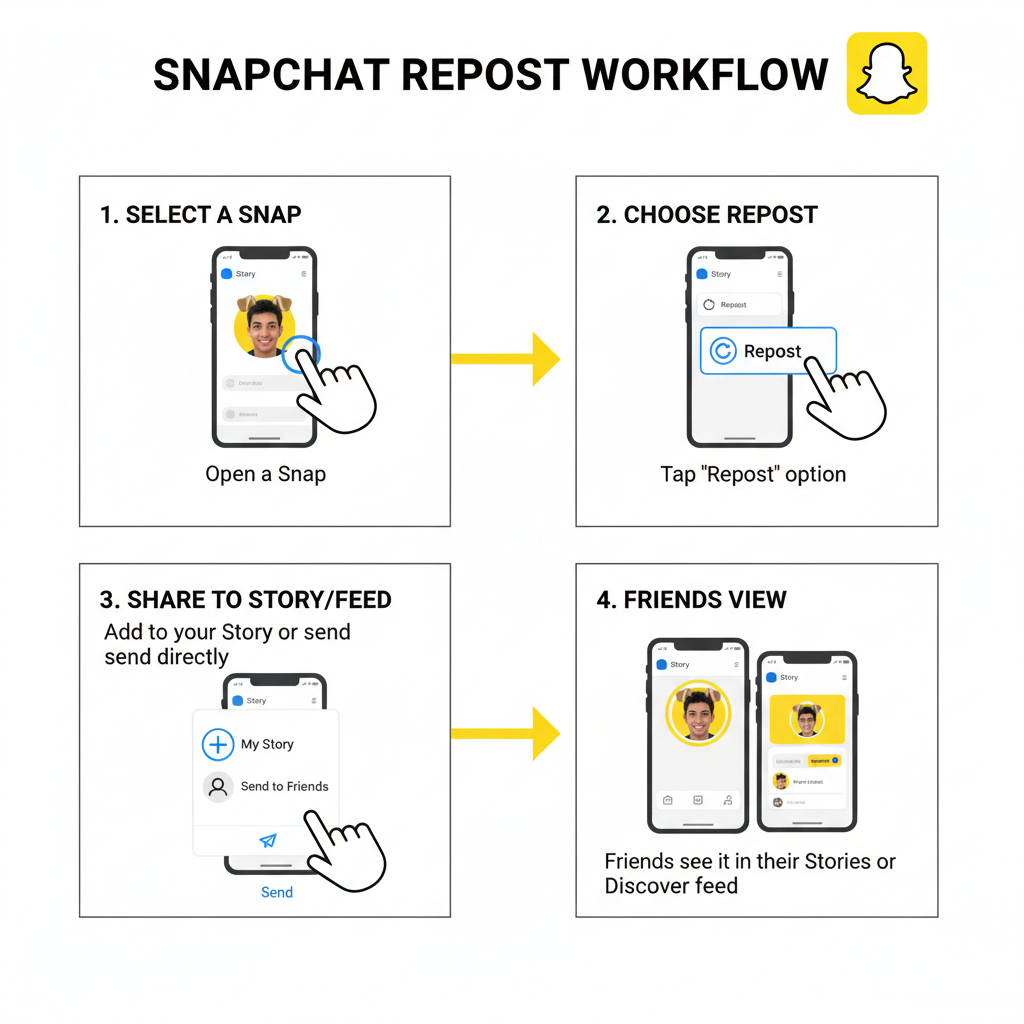 Engagement and Friendships Impact — what does reposting a snap do