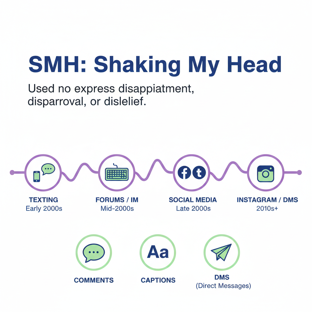 Current Meaning of SMH in Instagram Comments, Captions, and DMs — what does smh mean in instagram