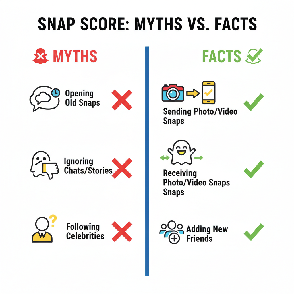 How Snap Score Is Calculated — what does the number by snapchat mean