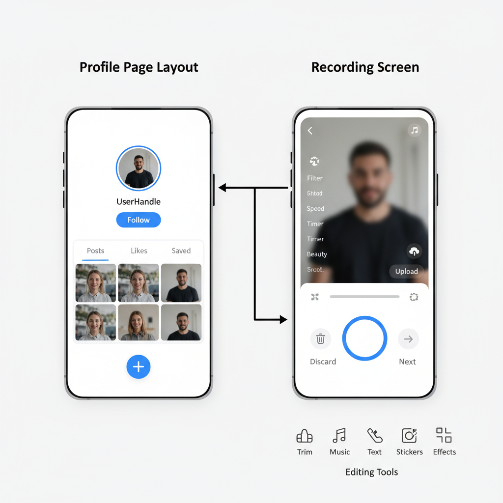 Video Player Features — what does tiktok look like