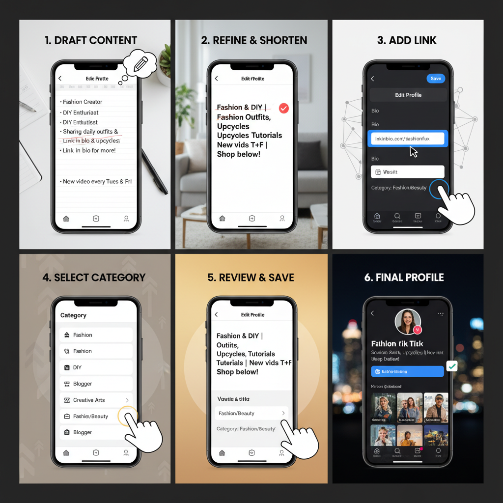 Location and Visibility of the Bio — what is a bio on tiktok