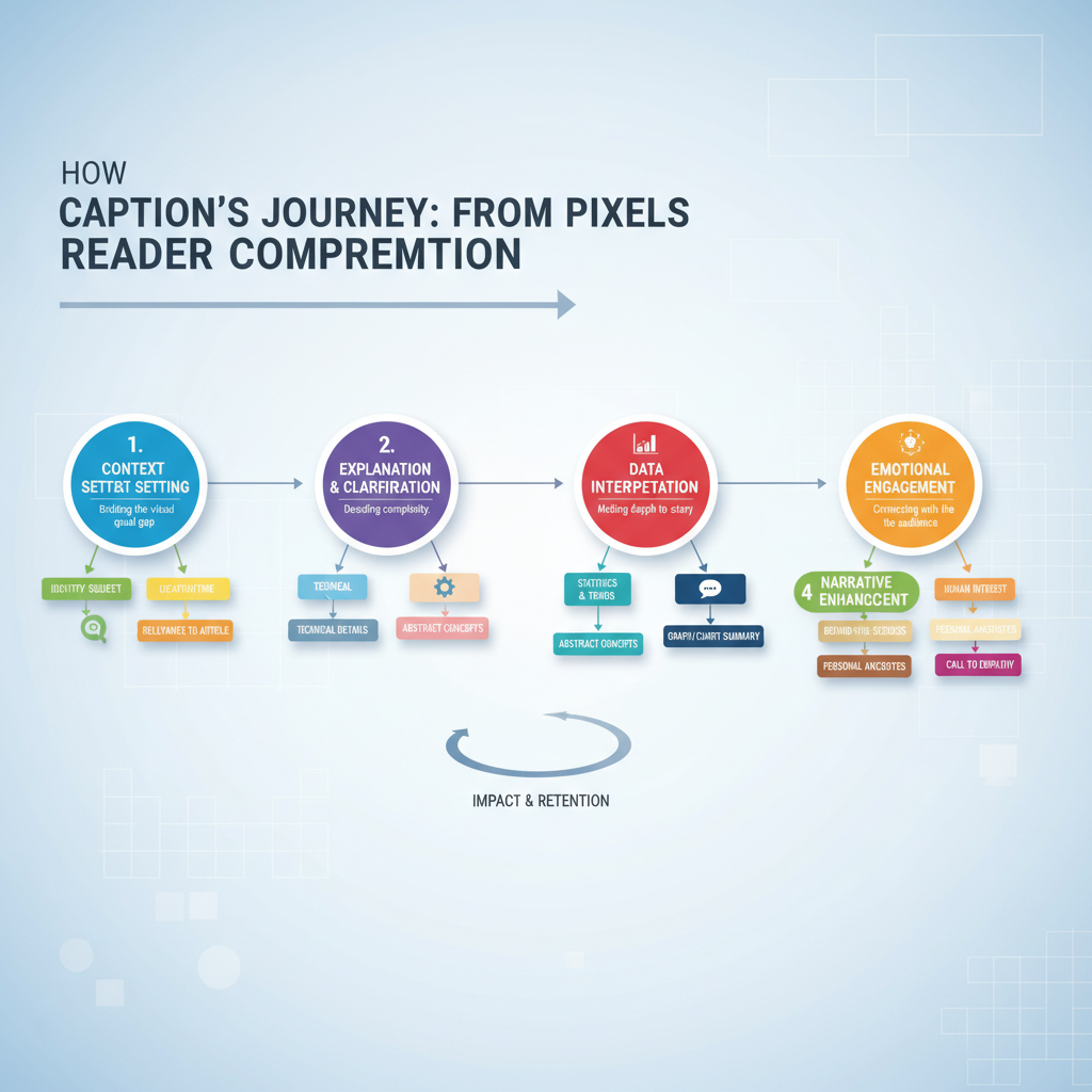 Purpose of Captions: Enhancing Reader Understanding — what is a caption of a story