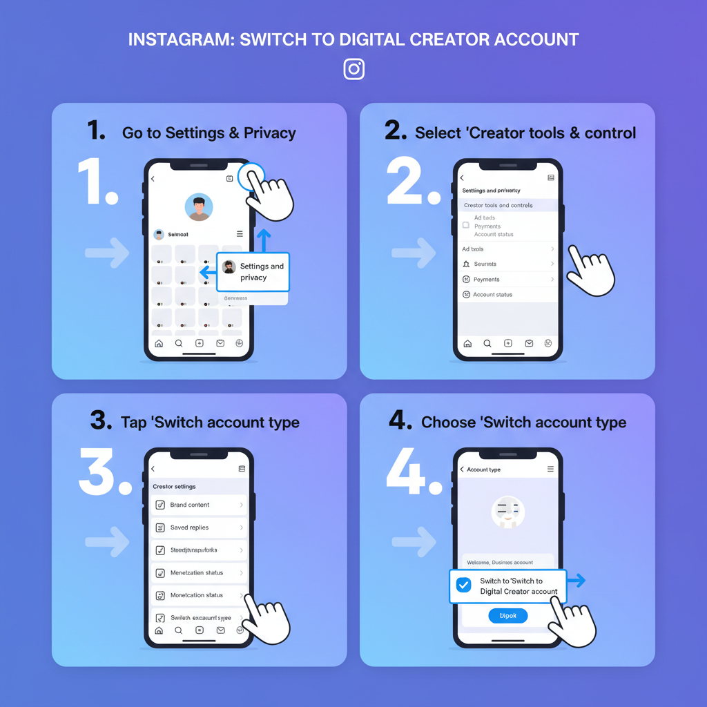 Key Features of the Instagram Digital Creator Account — what is a digital creator on instagram