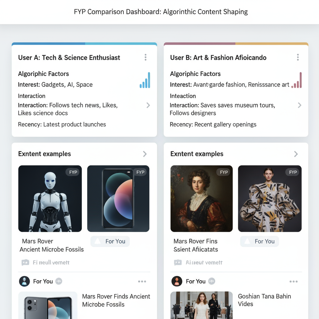 How the FYP Is Personalized Through Algorithms — what is a fyp