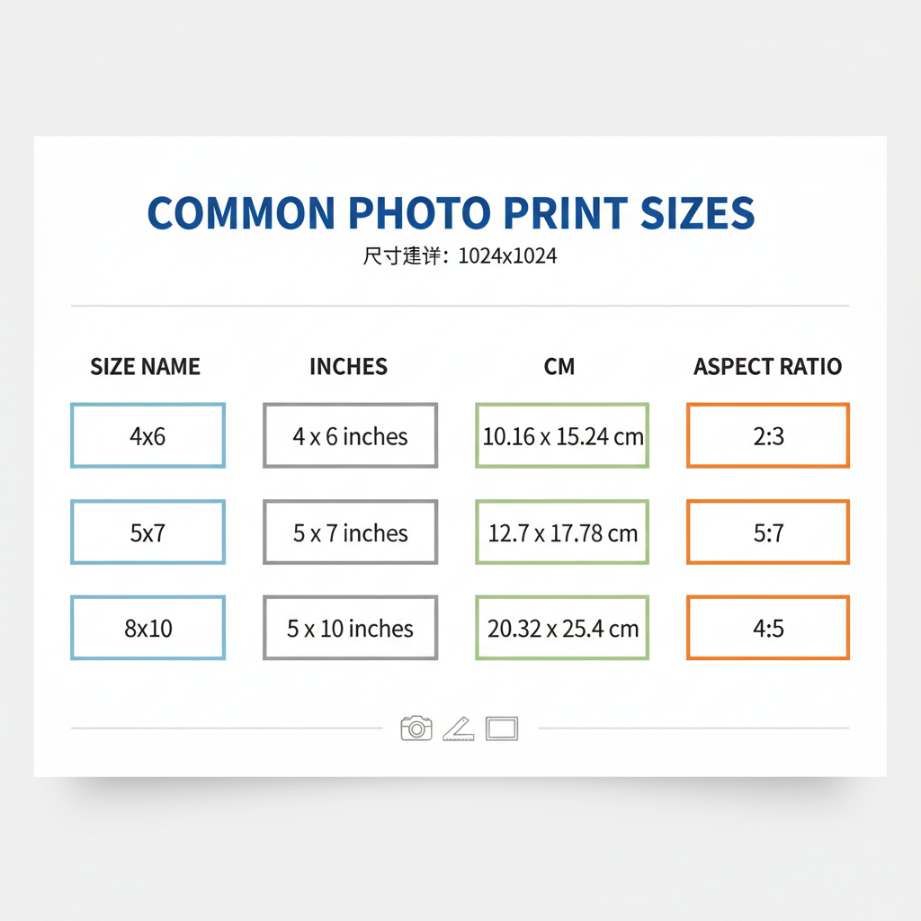 Aspect Ratios and How They Relate to Photo Sizes — what is a regular photo size