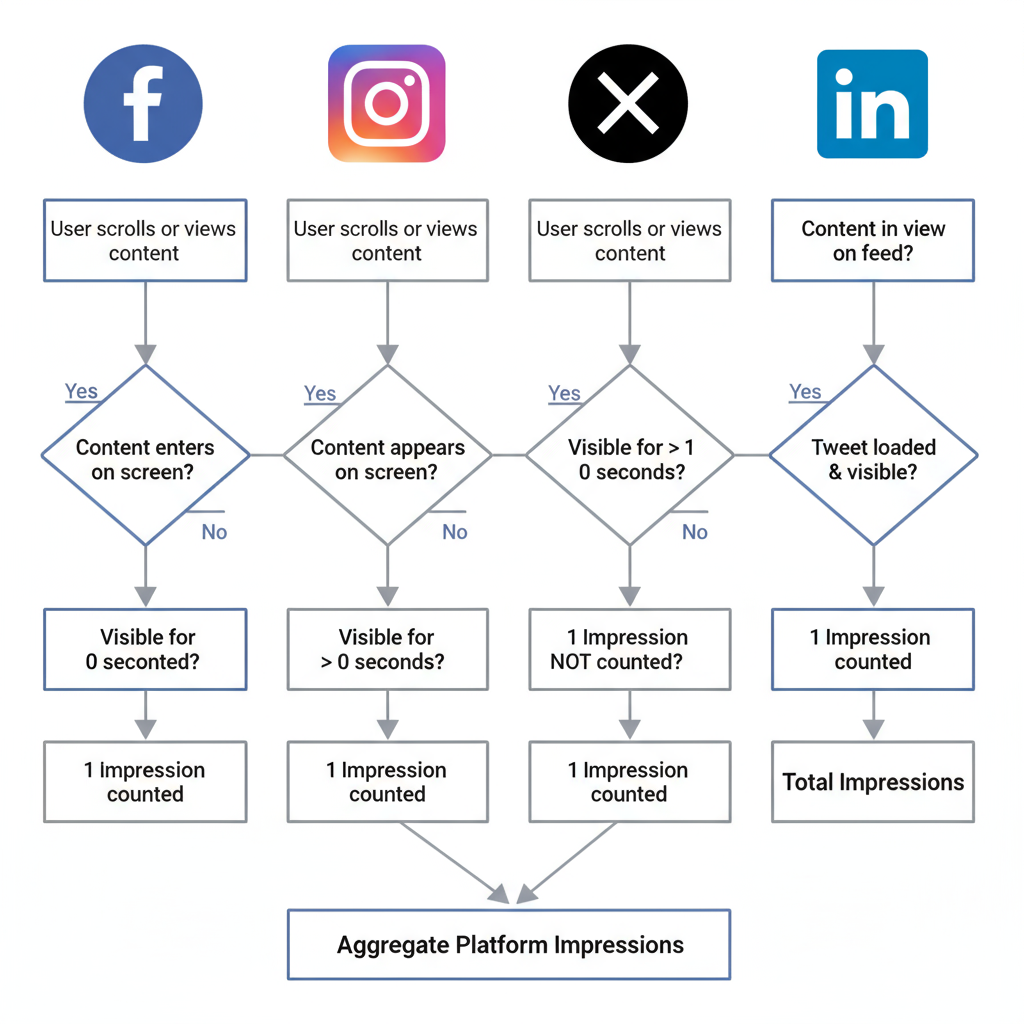 Instagram — what is a social media impression and why it matters